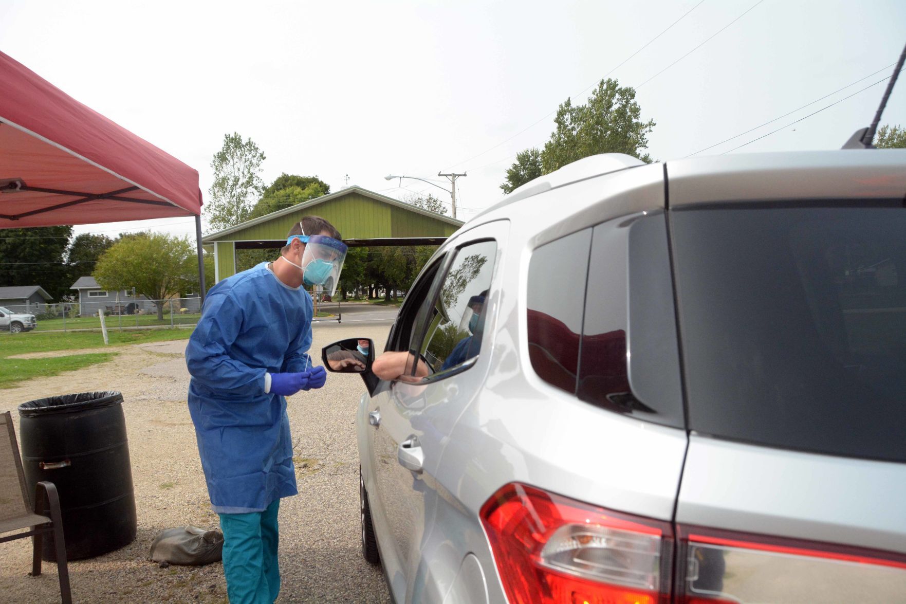 Wisconsin National Guard tests for COVID-19